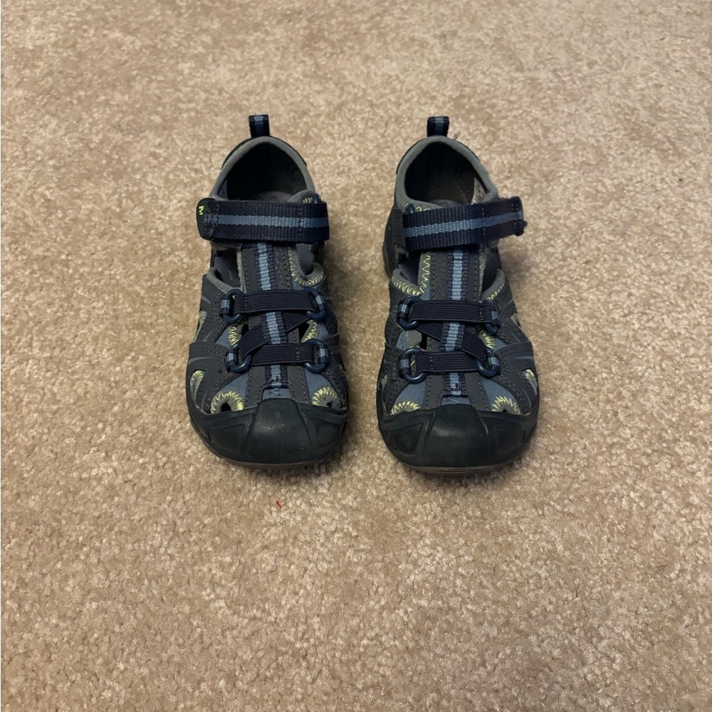 Kids' Gray and Navy MERRELL Shoes - Picture 1 of 8